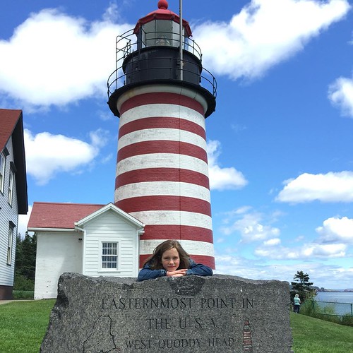 The skies in Maine are so incredibly blue and clear! It wa… Flickr