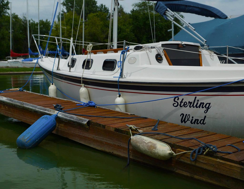 sterling wind sailboat at st marys lake ohio "Lonnie & Lou" tennant Flickr