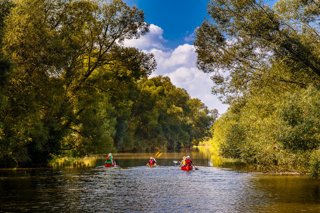 Flossfahrt auf der Fulda Fulda Fluss Andy *** Flickr