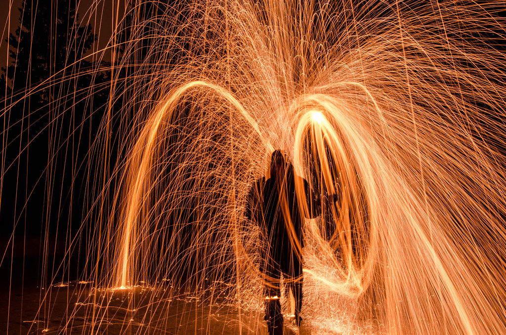Steel Wool Night Photography Connor Mah Flickr