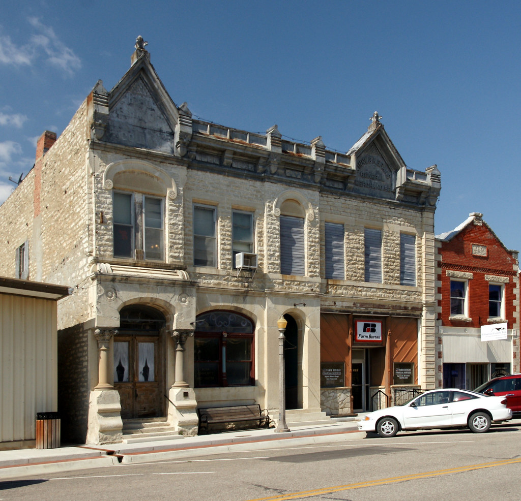 KINNE & KERANS GENERAL MERCHANDISE Alma, Kansas Built in … Flickr