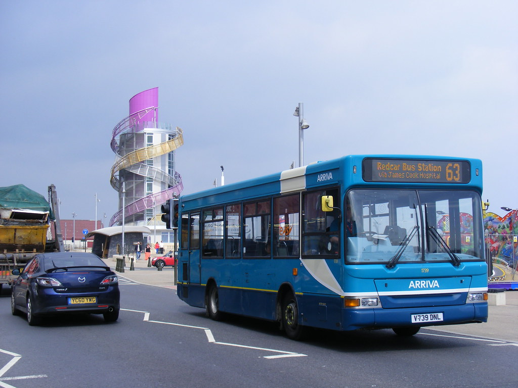 Arriva North East, Redcar V739 DNL 1739, Route 63 Arriva N… Flickr