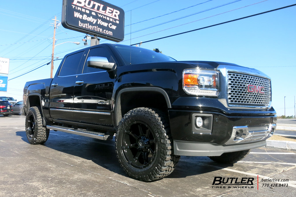 GMC Sierra with 20in Fuel Coupler Wheels a photo on Flickriver