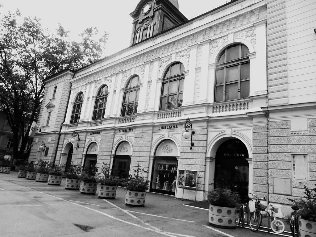 Ljubljana Old Town, Slovenia (Old Camera) Ljubljana Old To… Flickr