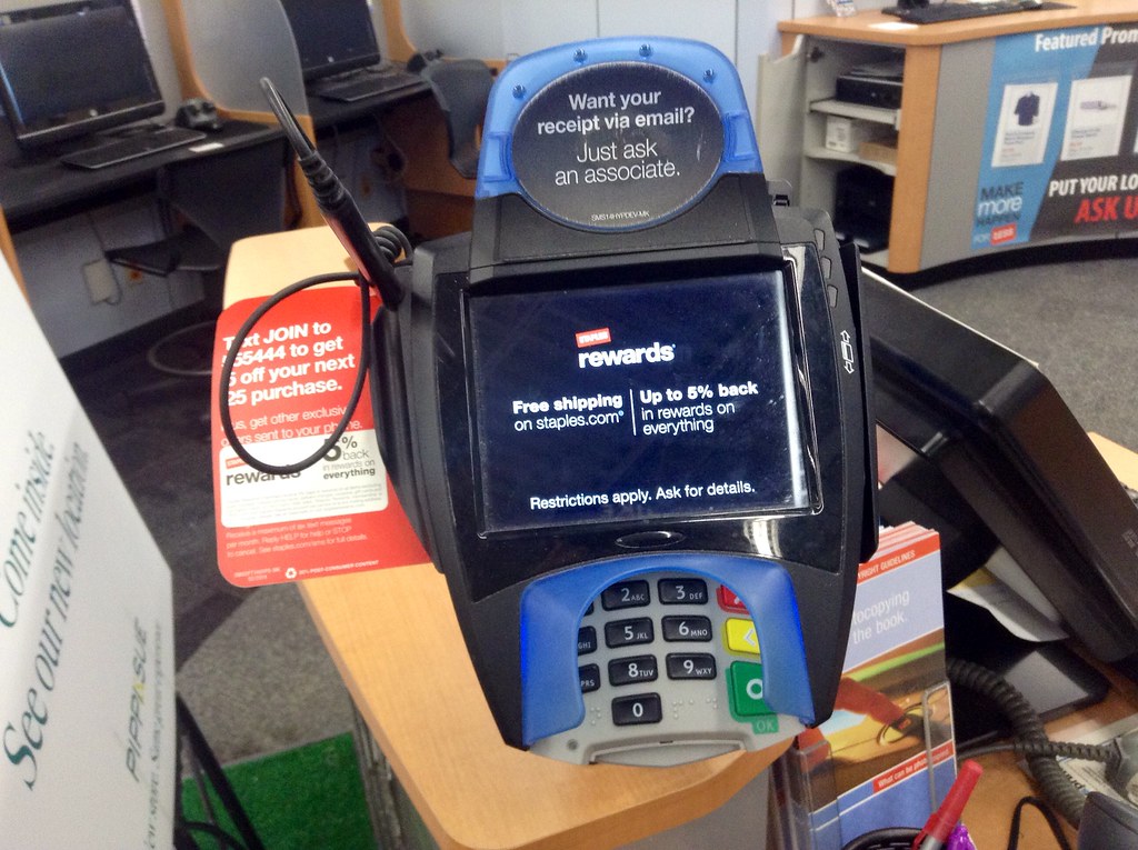Staples Credit Card Staples Credit Card Reader Scanner Swi… Flickr