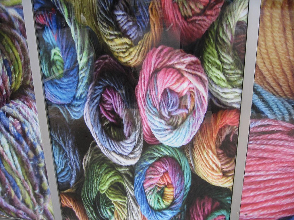 Window Banner Yarn Shop and More, Overland Park, Kansas