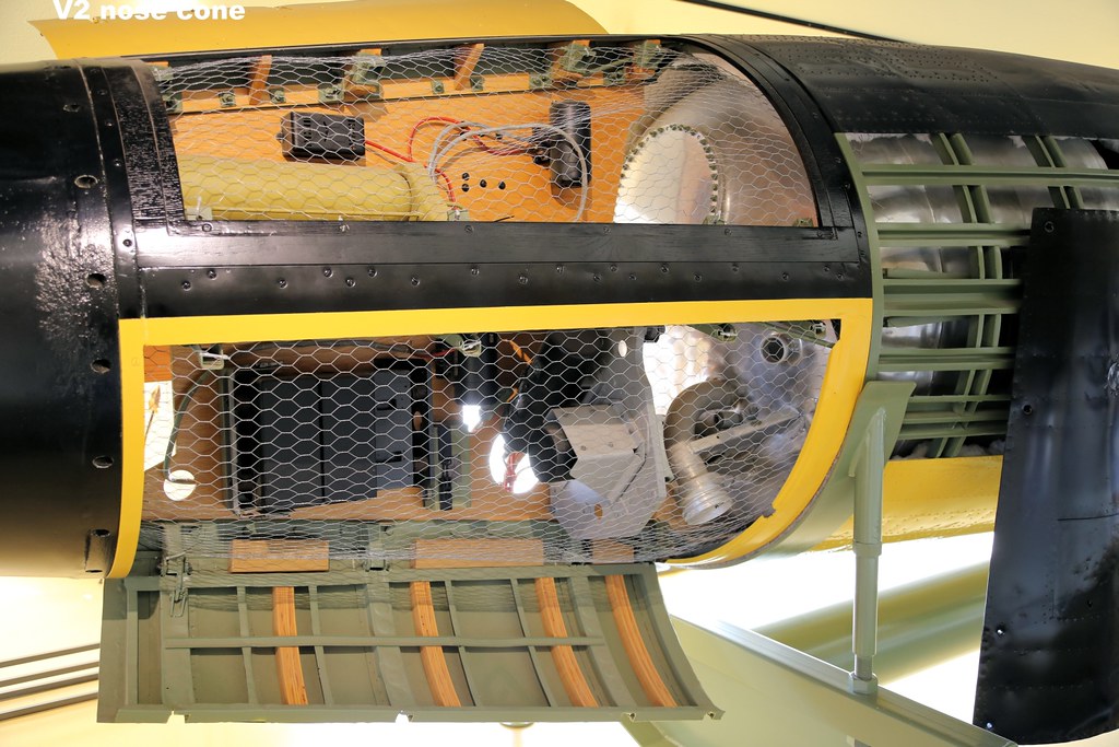 White Sands Missile Range Museum Nose section of V2 rocket… Flickr