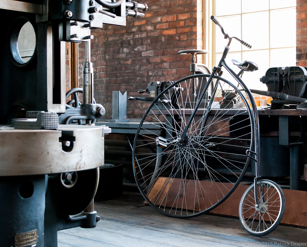DSC_6383 Velocipede in old time bicycle shop, Greenfield V… Flickr