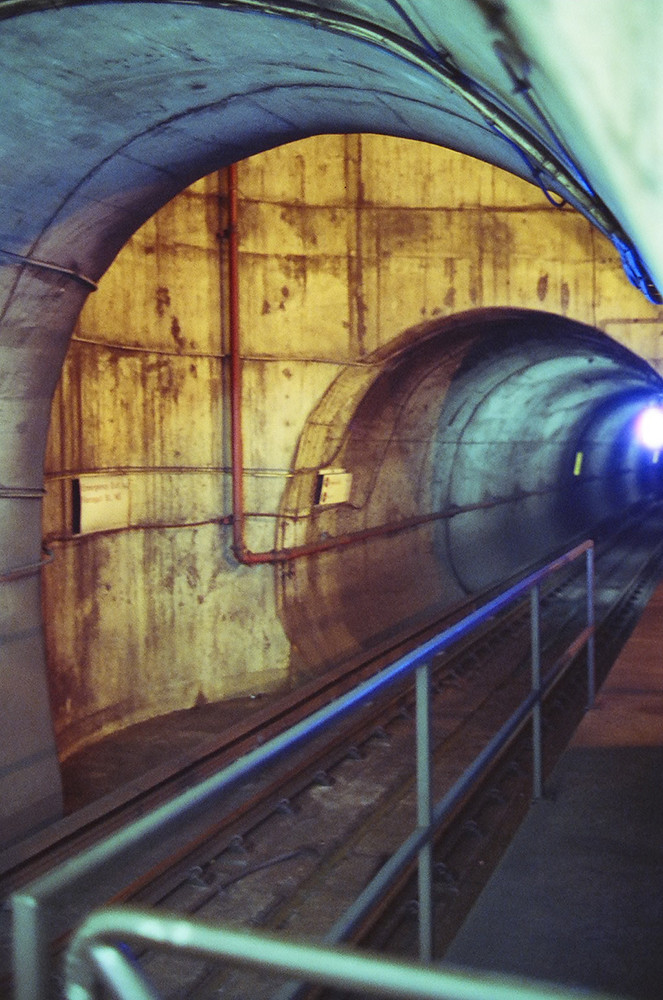 Fort Totten Metro Station Nikon FE Nikkor 35mm f/1.4 CineS… Flickr