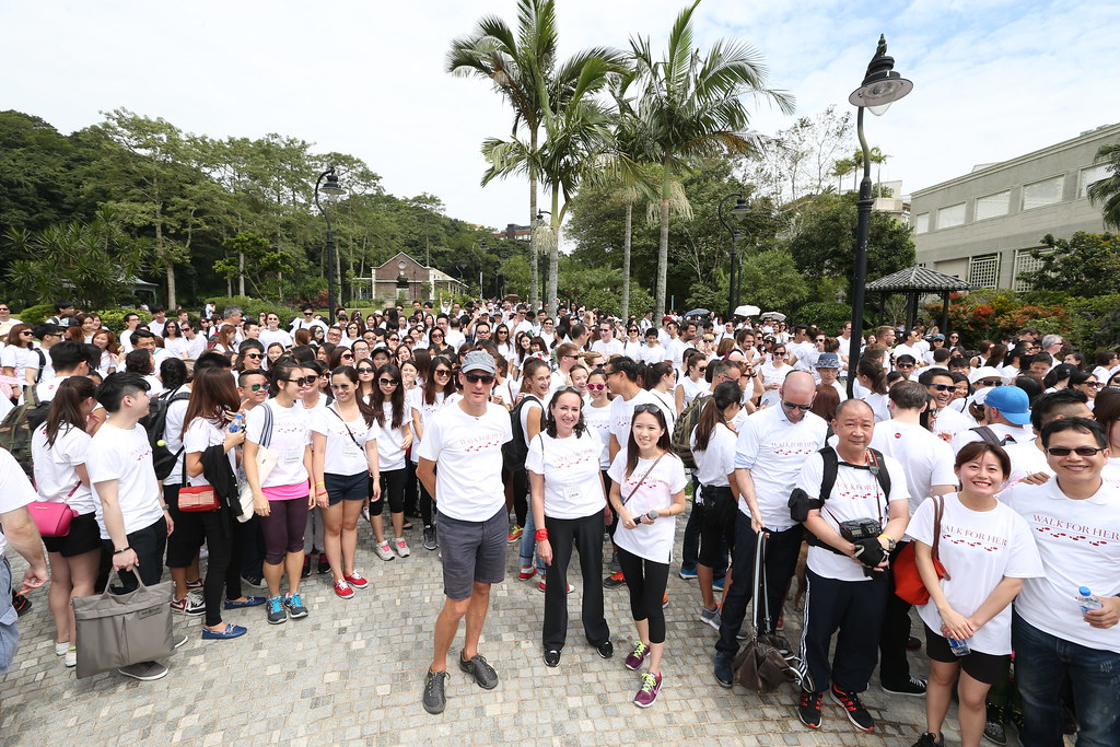 Philippe Schaus, DFS Group CEO, and Lynn Arce gather the c… Flickr