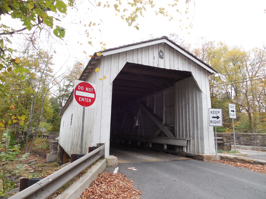 Green Sergeants Covered Bridge Sergeantsville, New Jersey … Flickr