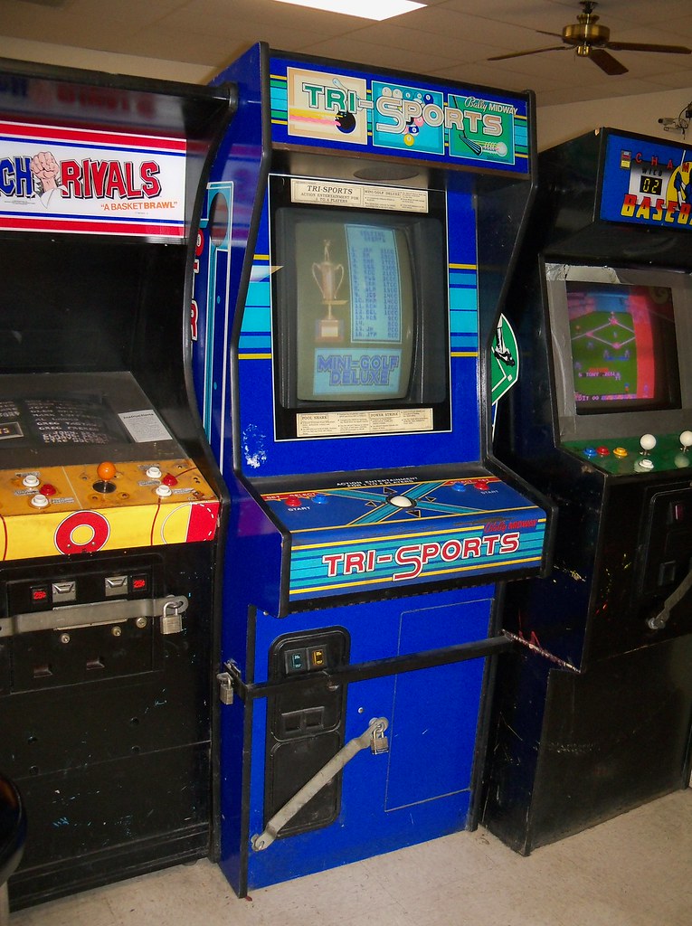 MD Glen Burnie Tri Sports Tri Sports video game at the C… Flickr