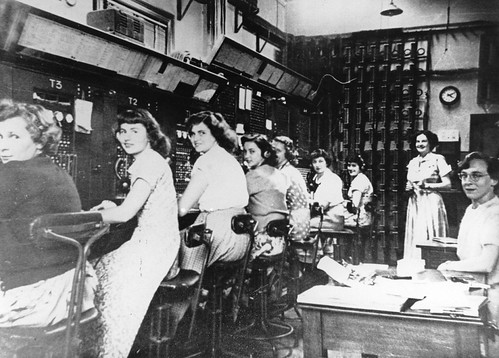 Exchange operators, Gosford Telephone Exchange, circa 1950… | Flickr