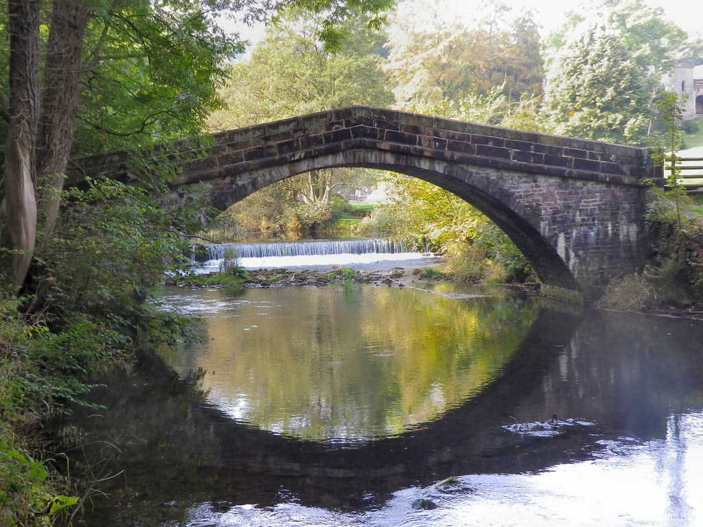 Ilam St Bertram's Bridge. stu Flickr