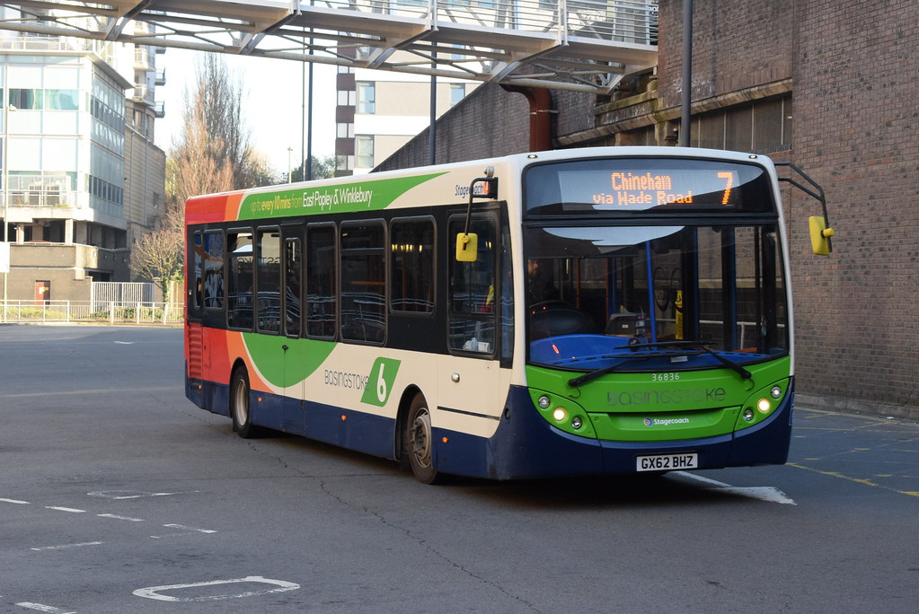SH 36836 Basingstoke bus station Stagecoach Hampshire Al… Flickr
