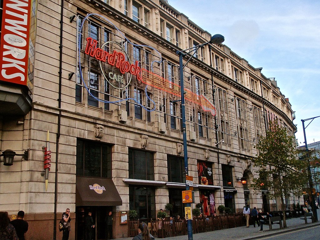 Hard Rock Cafe Manchester Withy Grove. At The Printworks… Flickr