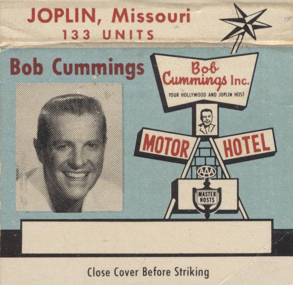 Bob Cummings Motor Hotel Joplin, Missouri 123 Units Rest… Flickr