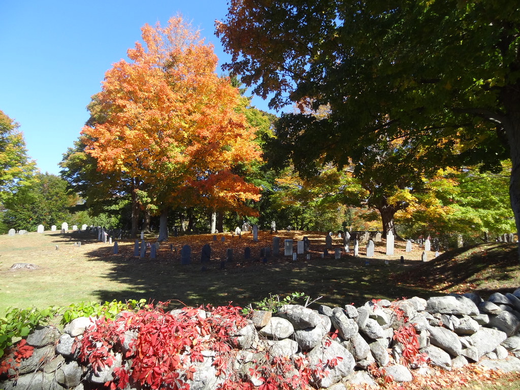 Autumn at Wenham Cemetery Wenham Cemetery Main Street (Rou… Flickr
