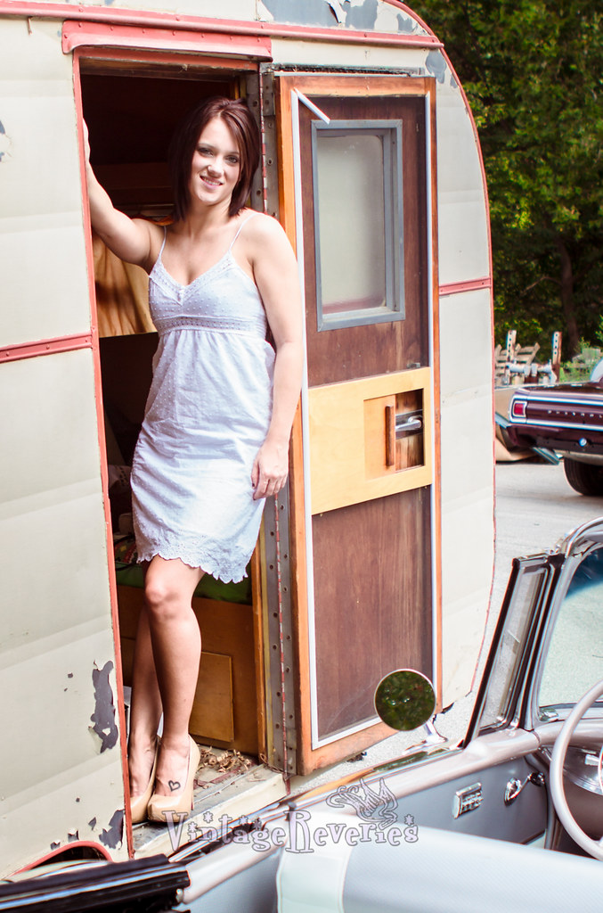 Trailer Park Girl Trailer park girl in a pink cadillac. Th… Flickr