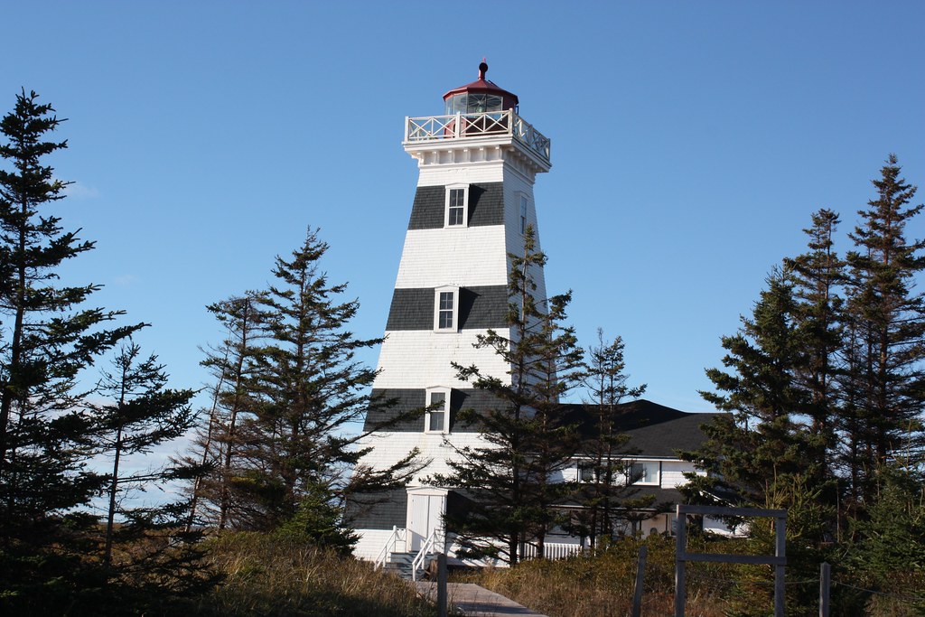 West Point, PEI Lighthouse in West Point, Prince Edward Is… Flickr