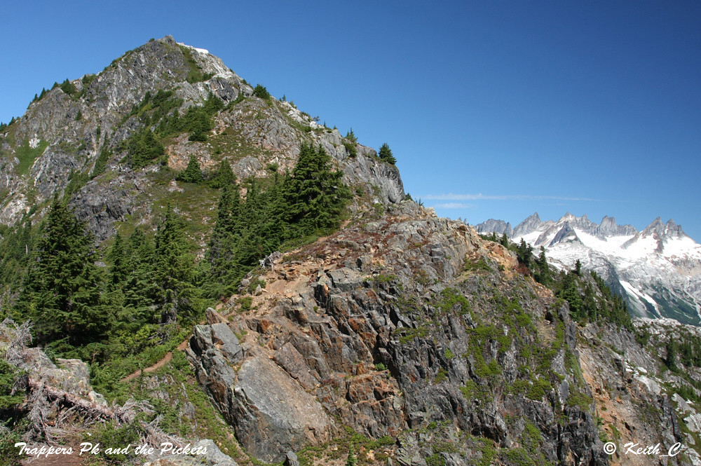 Trappers Pk Trappers Pk and the Pickets Range, North Casca… Flickr