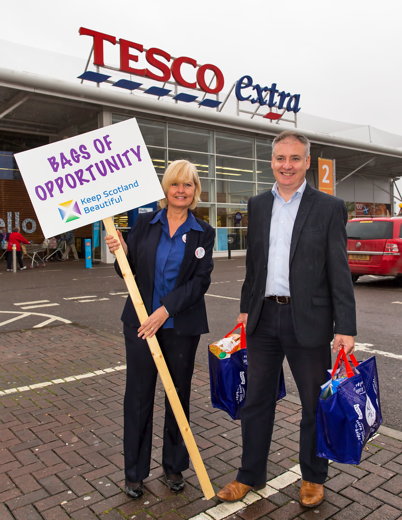 Carrier bag charges come into effect Secretary Ric… Flickr