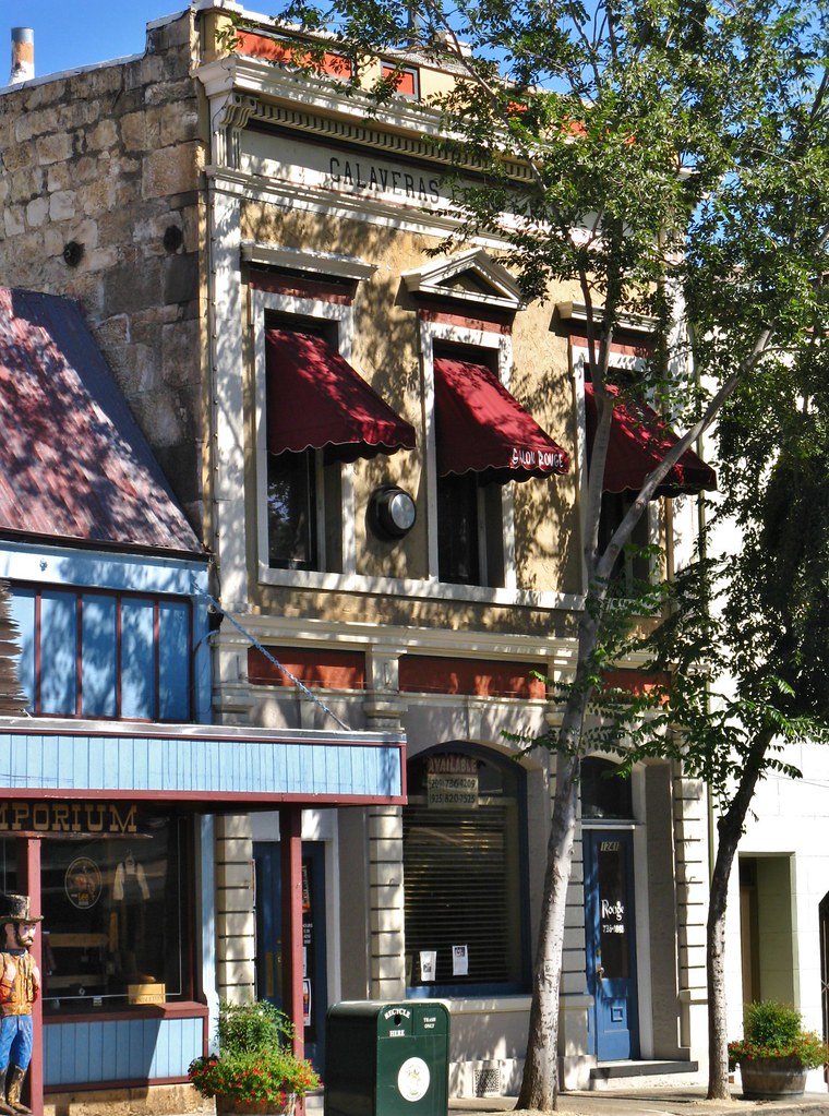 Angels Camp, California Calaveras County Bank Building (19… Flickr