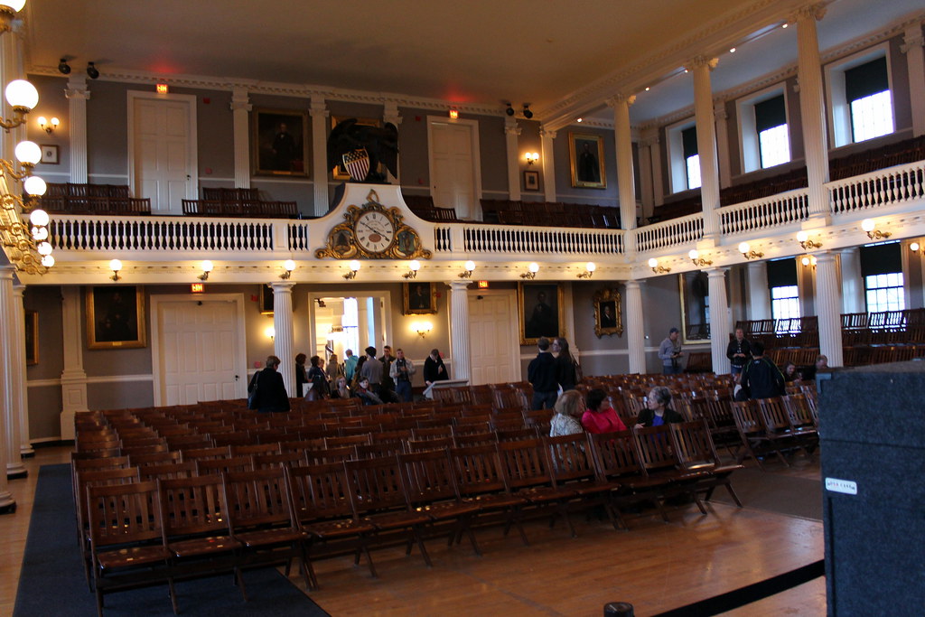 Boston Freedom Trail Faneuil Hall Great Hall a photo on Flickriver