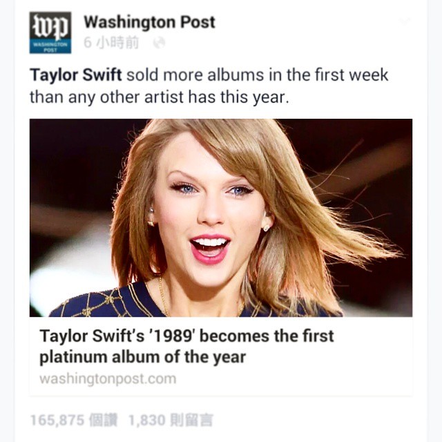 Awesome Taylor!!! BEST album of the year.