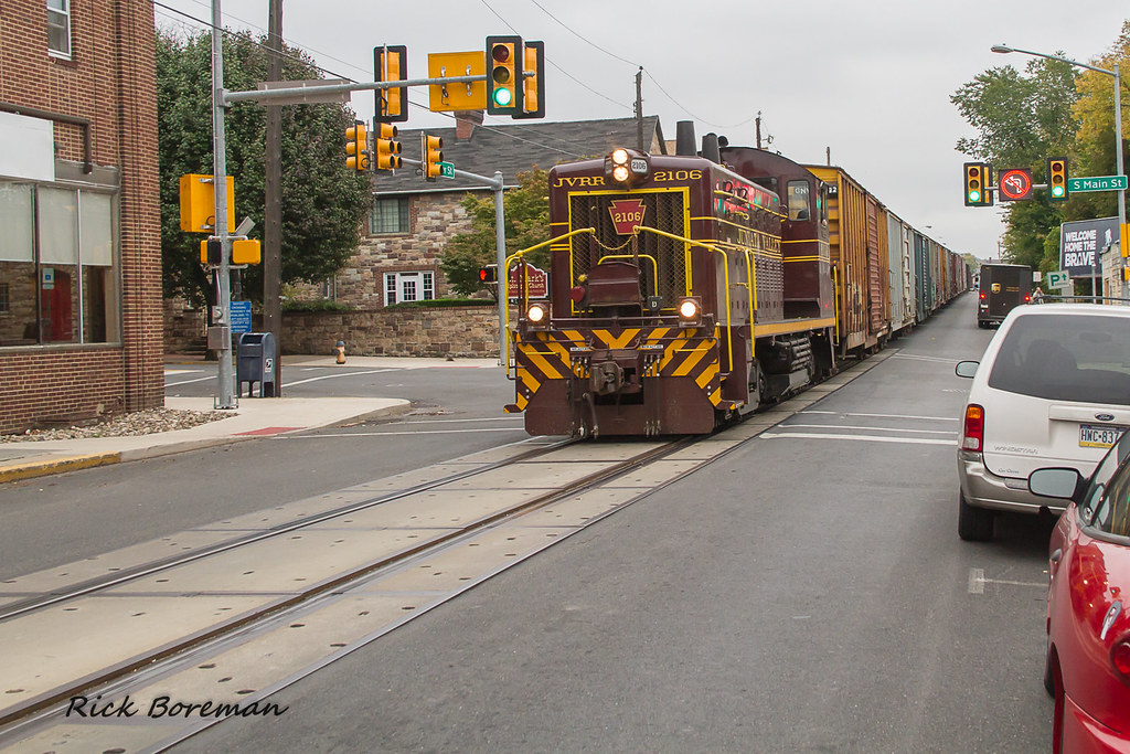 The Juniata Valley Railroad Downtown Lewistown PA Rick Boreman Flickr