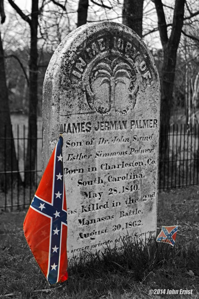 Confederate Grave Groveton Confederate Cemetery at Manassa… Flickr