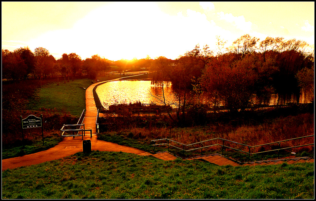 Kirkby Park Mill Dam Park,Tower Hill,Kirkby ,joe neary Flickr