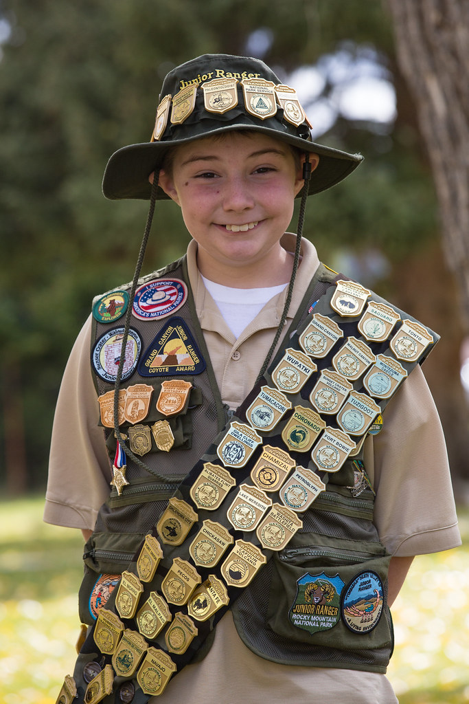 Junior Ranger Stanten, Mammoth Hot Springs NPS / Neal Herb