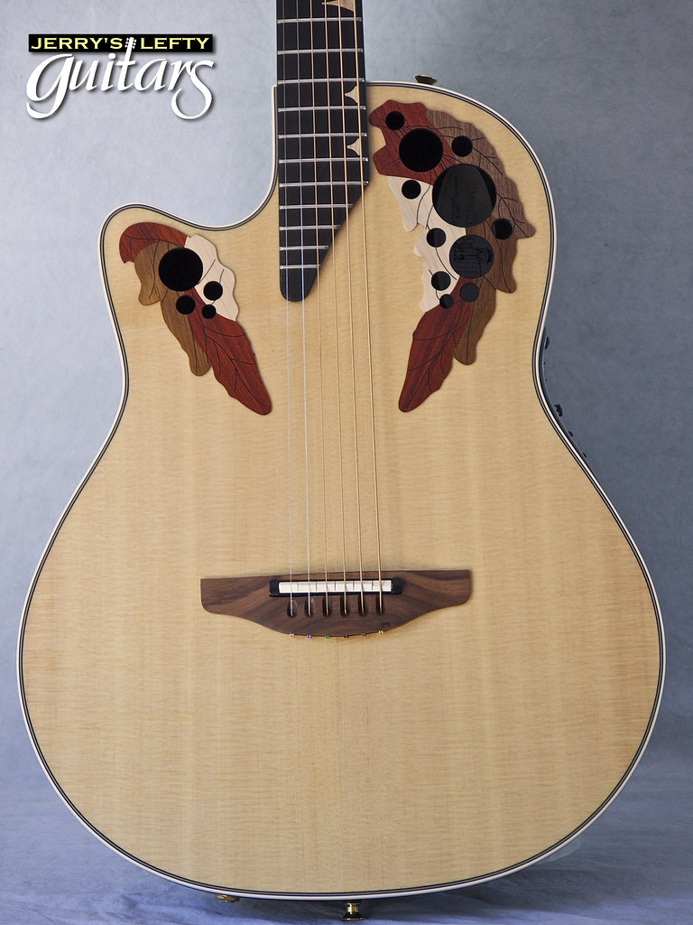 Used Ovation Elite DS778 left handed guitar. Used Ovation … Flickr