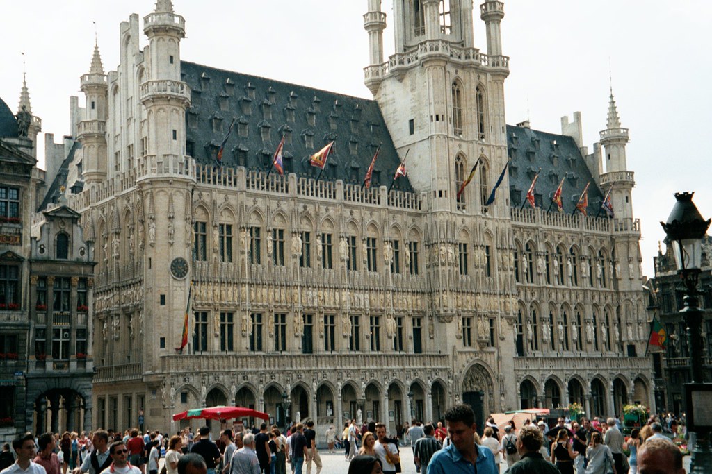Brussels Town Hall Grand Place, 1000 Brussel, Belgium www.… Flickr