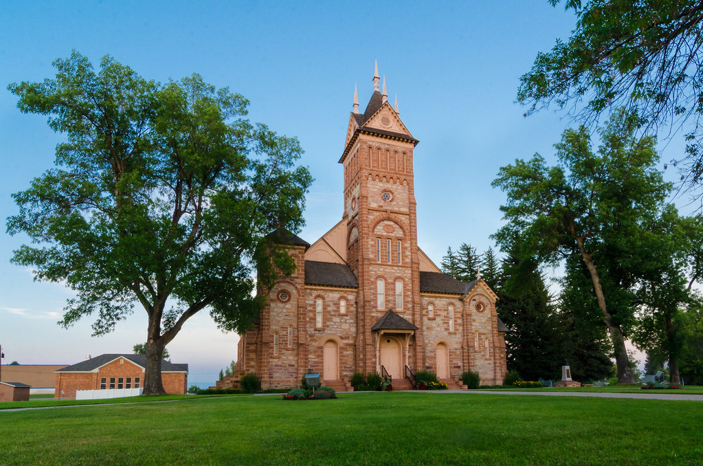 Paris Idaho Tabernacle ***EXPLORE*** This is the Paris, Id… Flickr