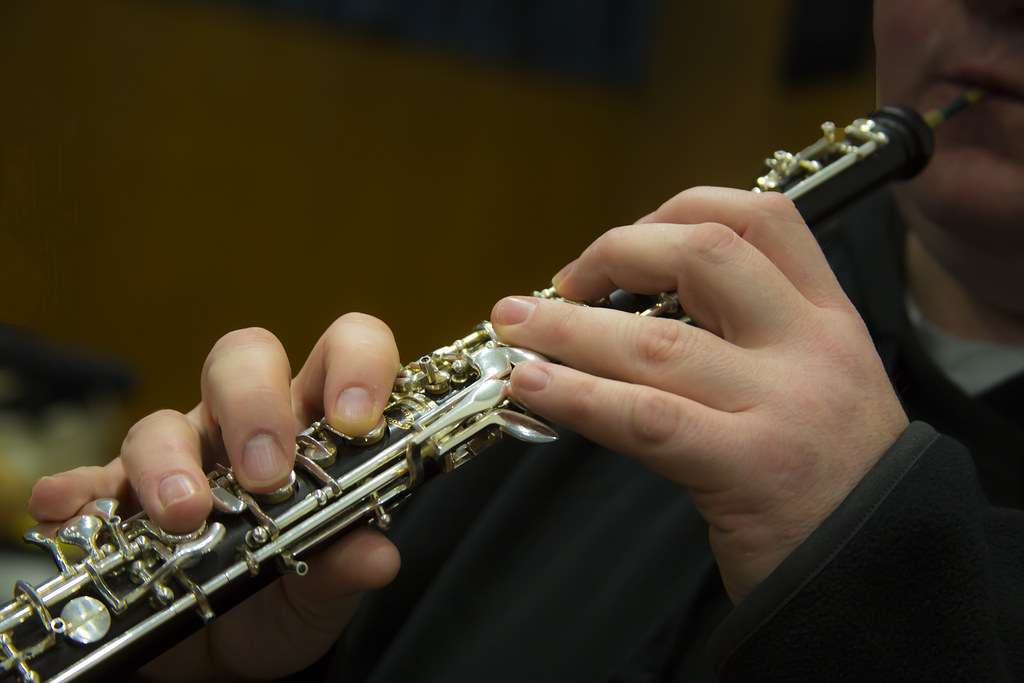 141024_Oboe Practising for a concert with my students. My … Flickr