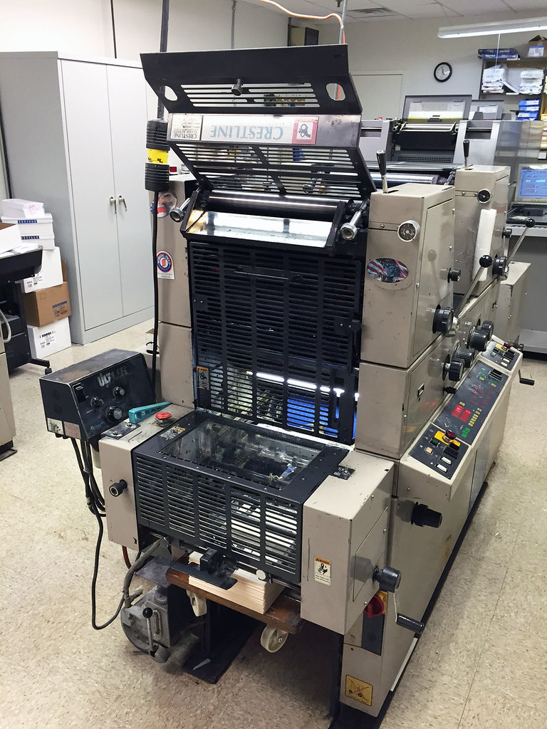 Ryobi 3302 Offset Press 2Color Press Sir Speedy Vienna Flickr