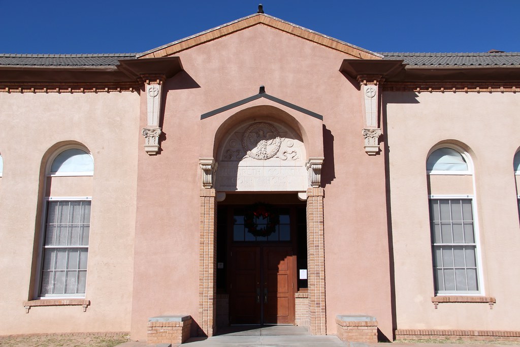 Hudspeth County Courthouse (Sierra Blanca, Texas) Historic… Flickr