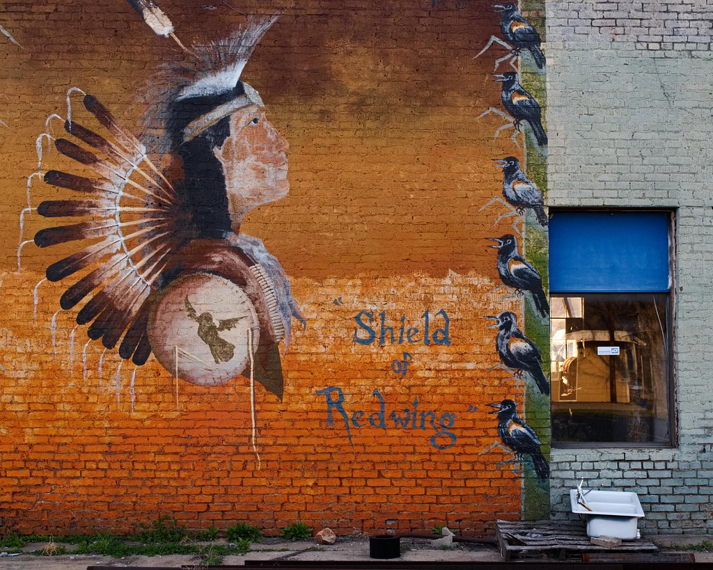 Cha Tullis Mural Hominy, Oklahoma. Wade Harris Flickr