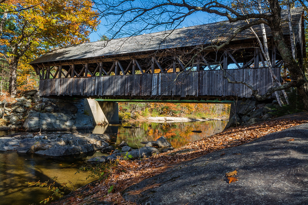 Sunday River Bridge "Artist's Bridge" Newry, Maine Flickr