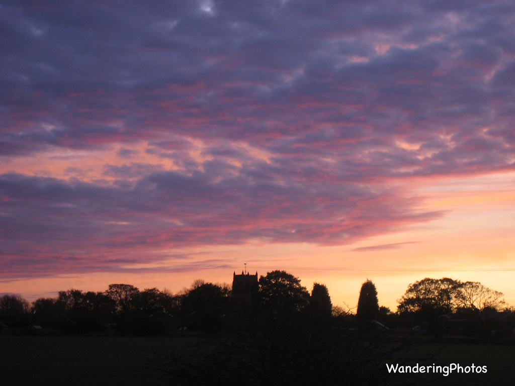 Sunset in Stannington Northumberland England Wandering PJB Flickr