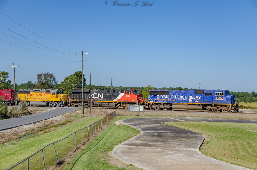 UP 2001 / Kinder, Louisiana UP 2001 leading the northbound… Flickr