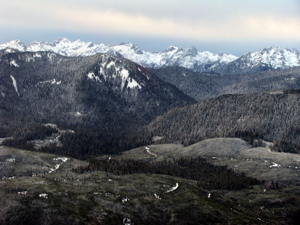 Snow Comes To The Archipelago Queen Charlotte Mountains of… Flickr