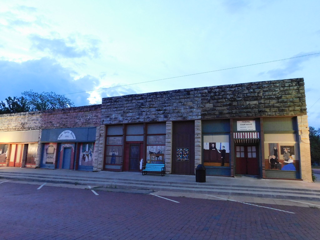 Downtown Buildings Ryan, Oklahoma The building on the end … Flickr
