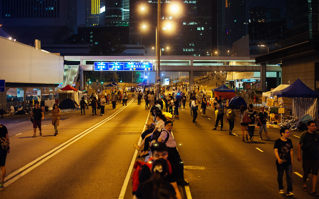 Hong Kong Umbrella Revolution 20141014 Umbrella Revolutio… Flickr