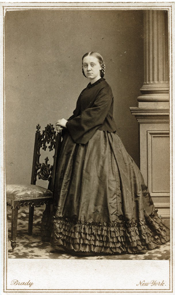 Mathew Brady Studio Young Woman, 1863 Maker Mathew Brad… Flickr