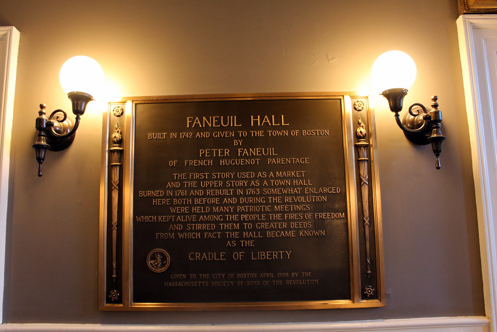 Boston Freedom Trail Faneuil Hall Great Hall a photo on Flickriver