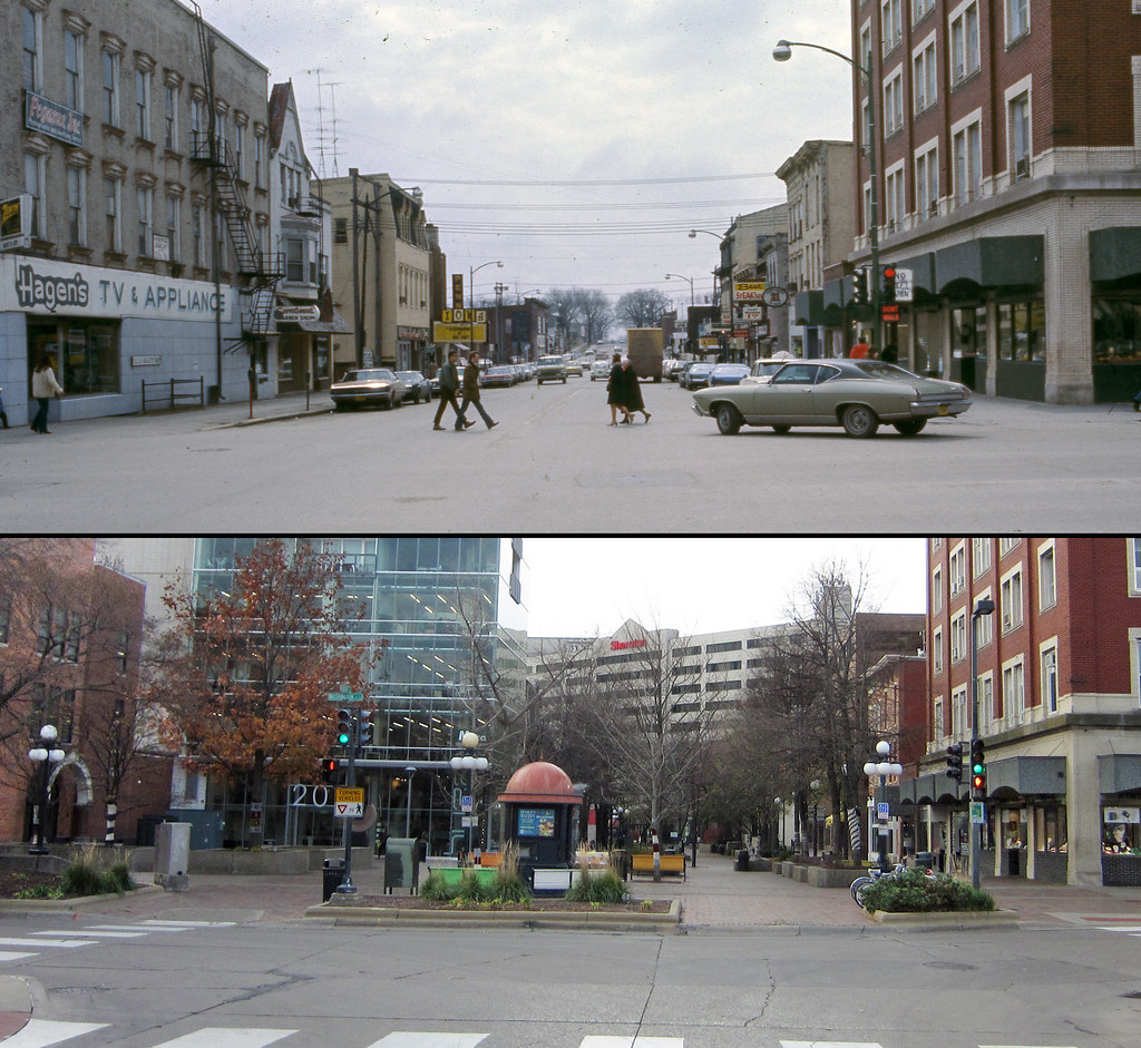 Iowa City Then & Now South Dubuque Street, 1972. Today it … Flickr