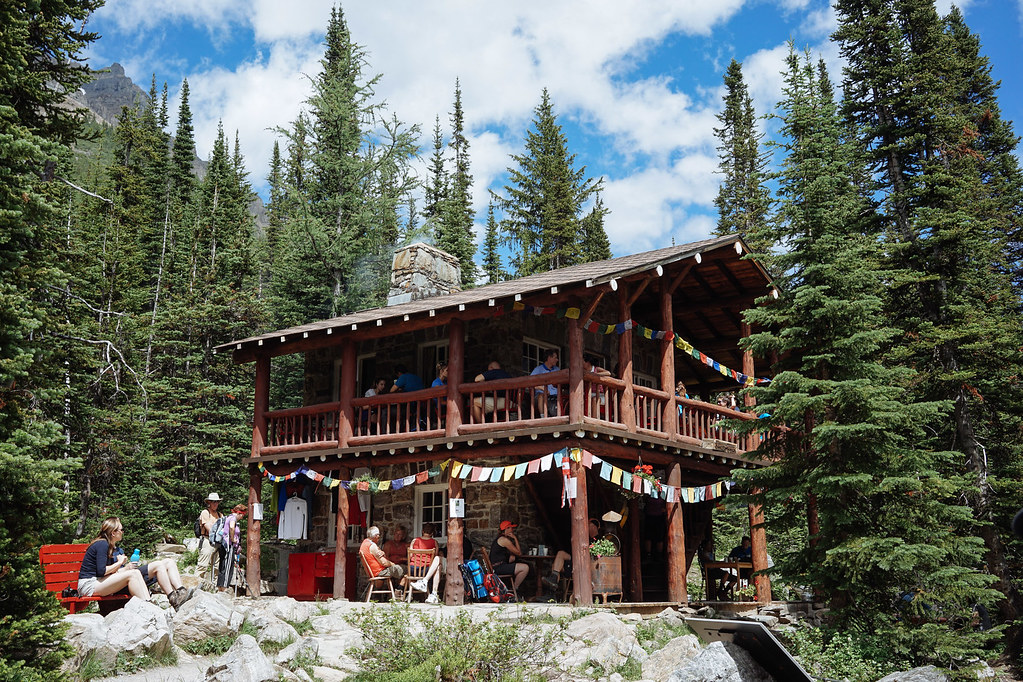 Plain of Six Glaciers Teahouse, Banff National Park Flickr